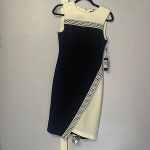 Tommy Hilfiger, navy blue & white, size 4